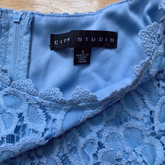 Blue homecoming/formal dress - Picture 2 of 3